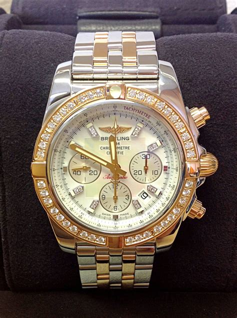 1999 breitling chronomat|Breitling Chronomat 44 diamond bezel.